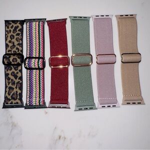 6 Stylish Stretchy apple Watch Bands 🆕